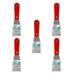 Pack 5 Espatula Acero Flexible Mango Plastico 2'' Byp BYP Ferreabasto