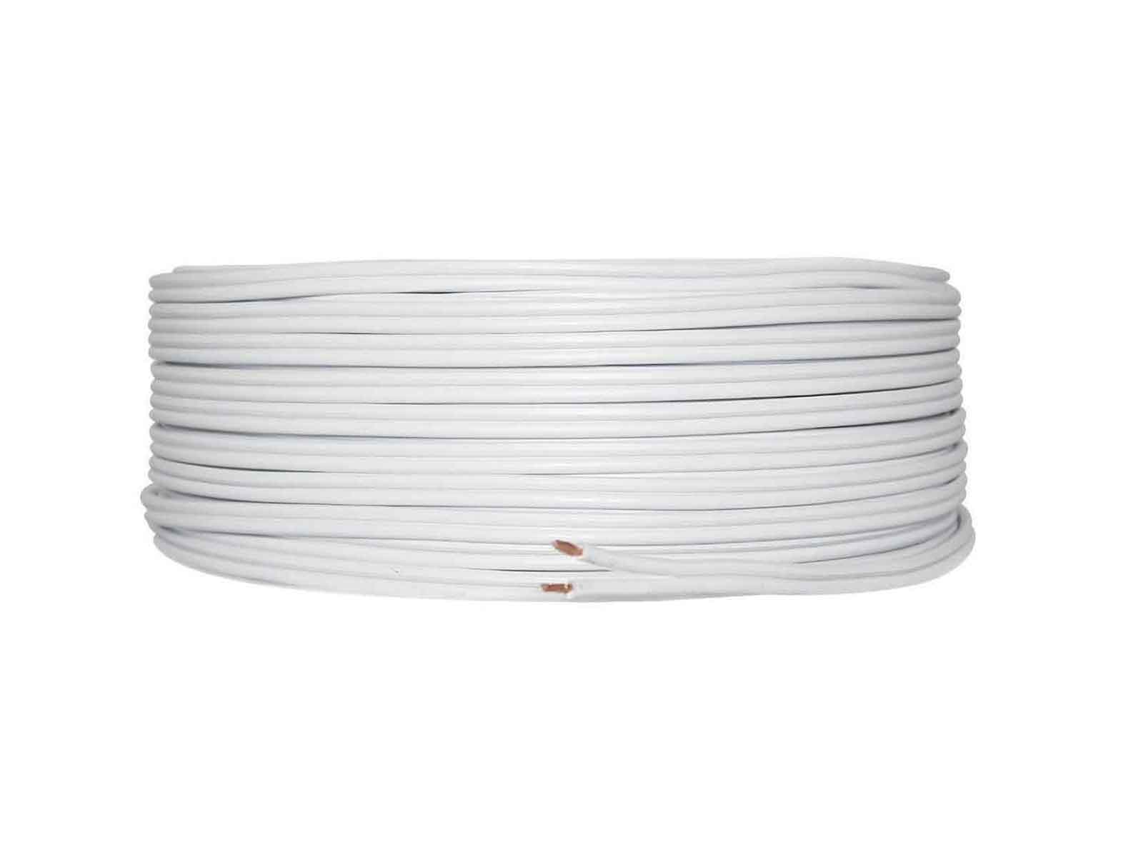 Cable Electrico Pot Duplex Calibre 14 Blanco 100m Cca Konect KONECT Ferreabasto