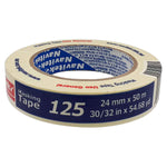 Masking Tape Uso General 125 24mm x 50m Natural Navitek NAVITEK Ferreabasto