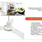 Ventilador De Techo 56" 5 Velocidades 75w Blanco Nom Adir ADIR Ferreabasto
