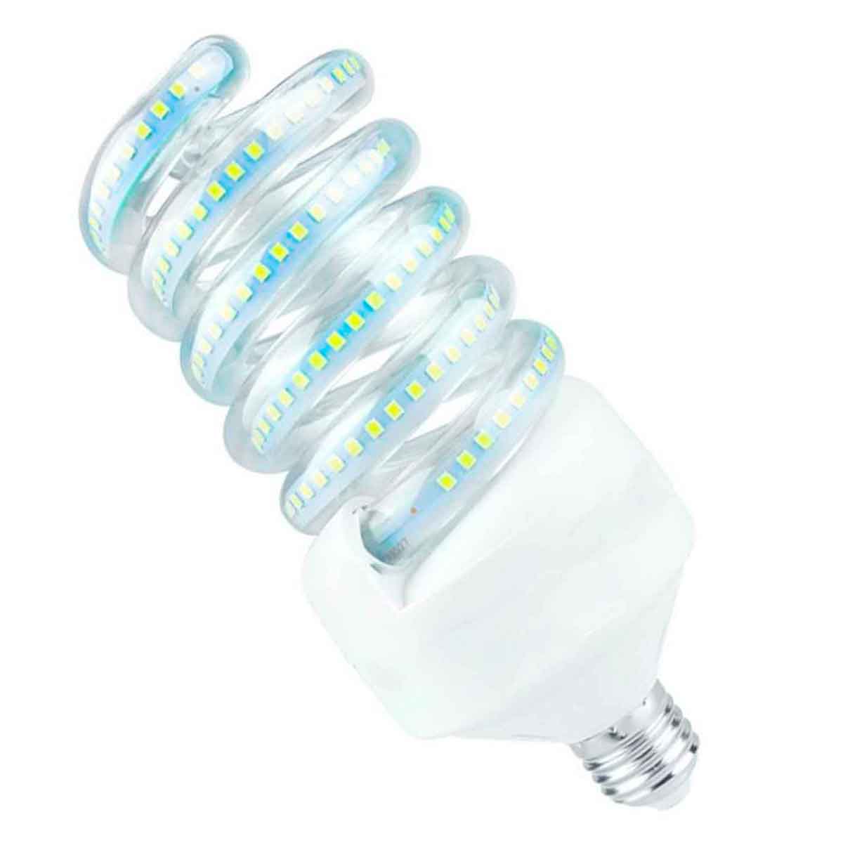 foco espiral led luz fria