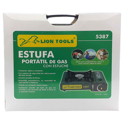 Parrilla Estufa Portatil Lion Tools 5387 De Gas En Bote – Ferreabasto