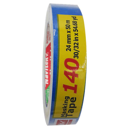 Masking Tape Azul 14 Dias Navitek 140 Para Pintar 24mm x 50m 2 Piezas NAVITEK Ferreabasto