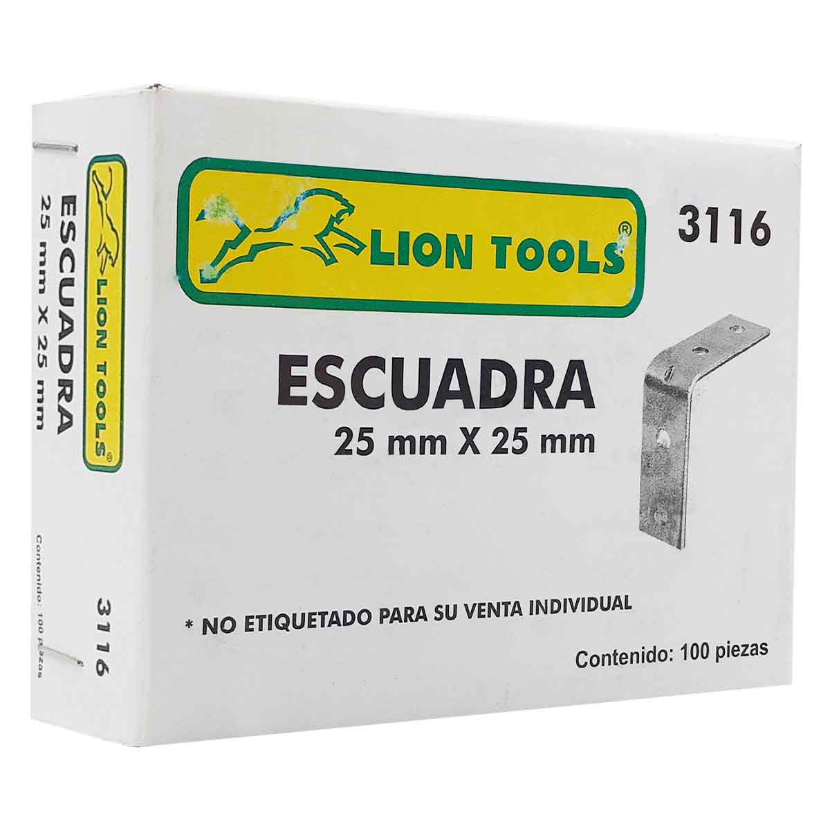 caja de escuadras galvanizadas