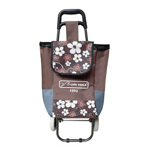 Carrito Para Mandado Multiusos Lion Tools 1093  Plegable Con Bolsa Cafe LION TOOLS Ferreabasto