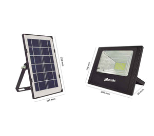 Reflector Led Panel Solar Recargable Exterior 30W Mavrik ADIR Ferreabasto