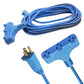Extension Electrica Power Block 13A 7.6 M 3x16 Sanelec 2266 Uso Rudo SANELEC Ferreabasto