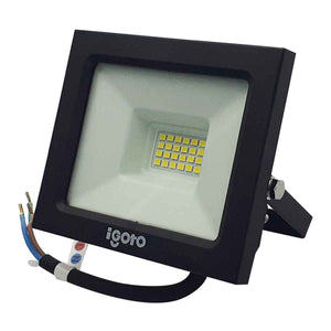 Lampara Led Reflector 20w 6500k Luz Dia Negro Ref020 Igoto IGOTO Ferreabasto