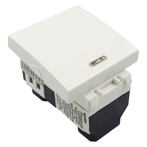 apagador sencillo blanco diseño blanco