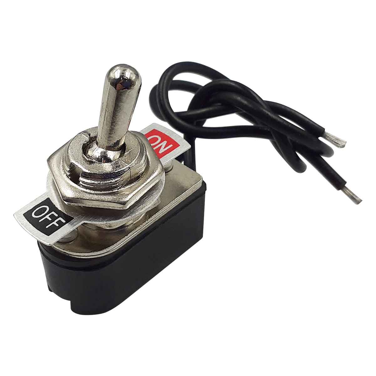 Apagador De Palanca Con Cables 127V 6A Switch Metal 6 Piezas YEILITE Ferreabasto