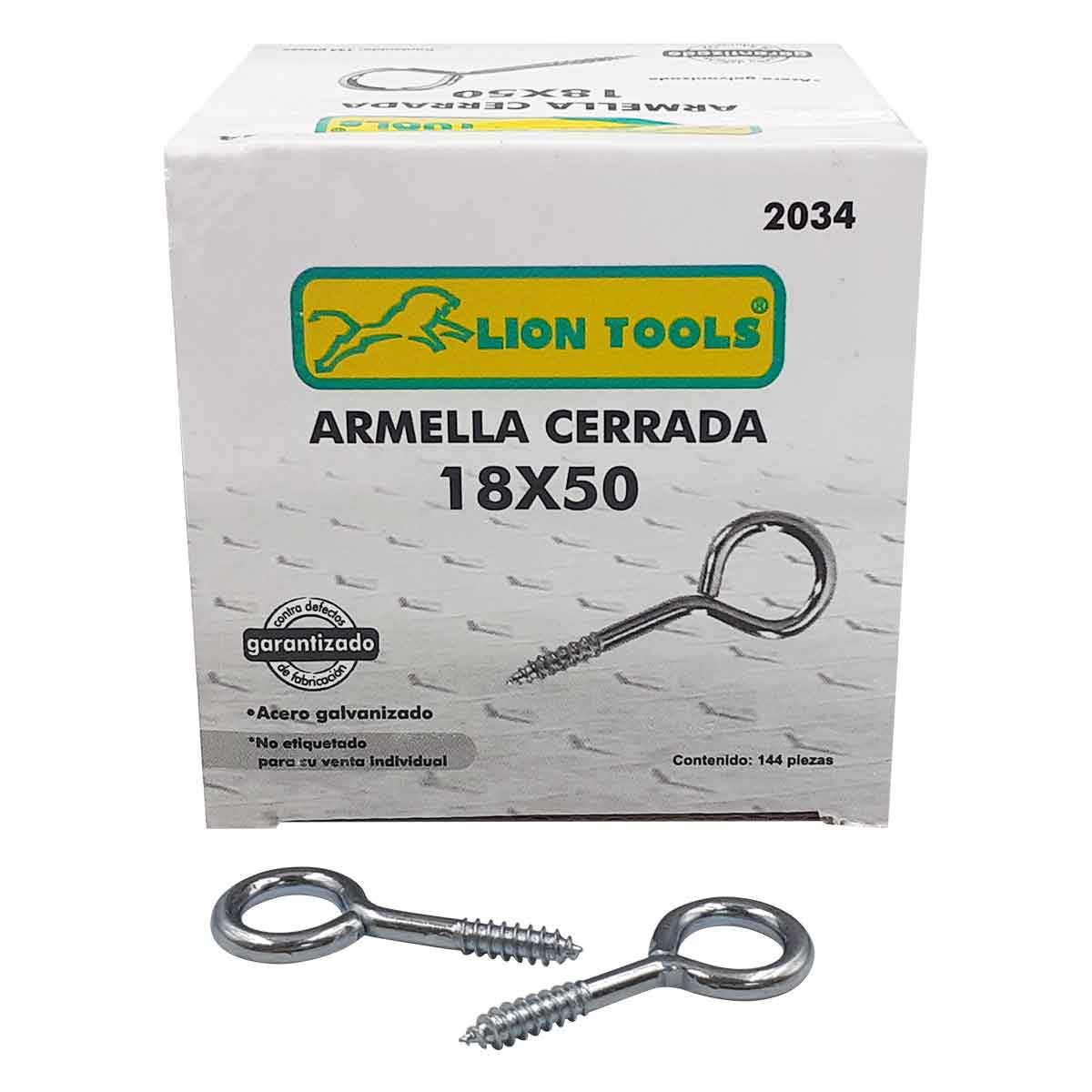 caja armella cerrada acero galvanizado 18x50