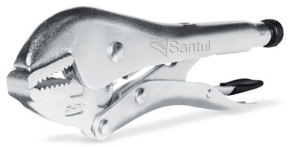 Pinza de Presion Ajustable Recta De Acero 10" 7624 Santul SANTUL Ferreabasto