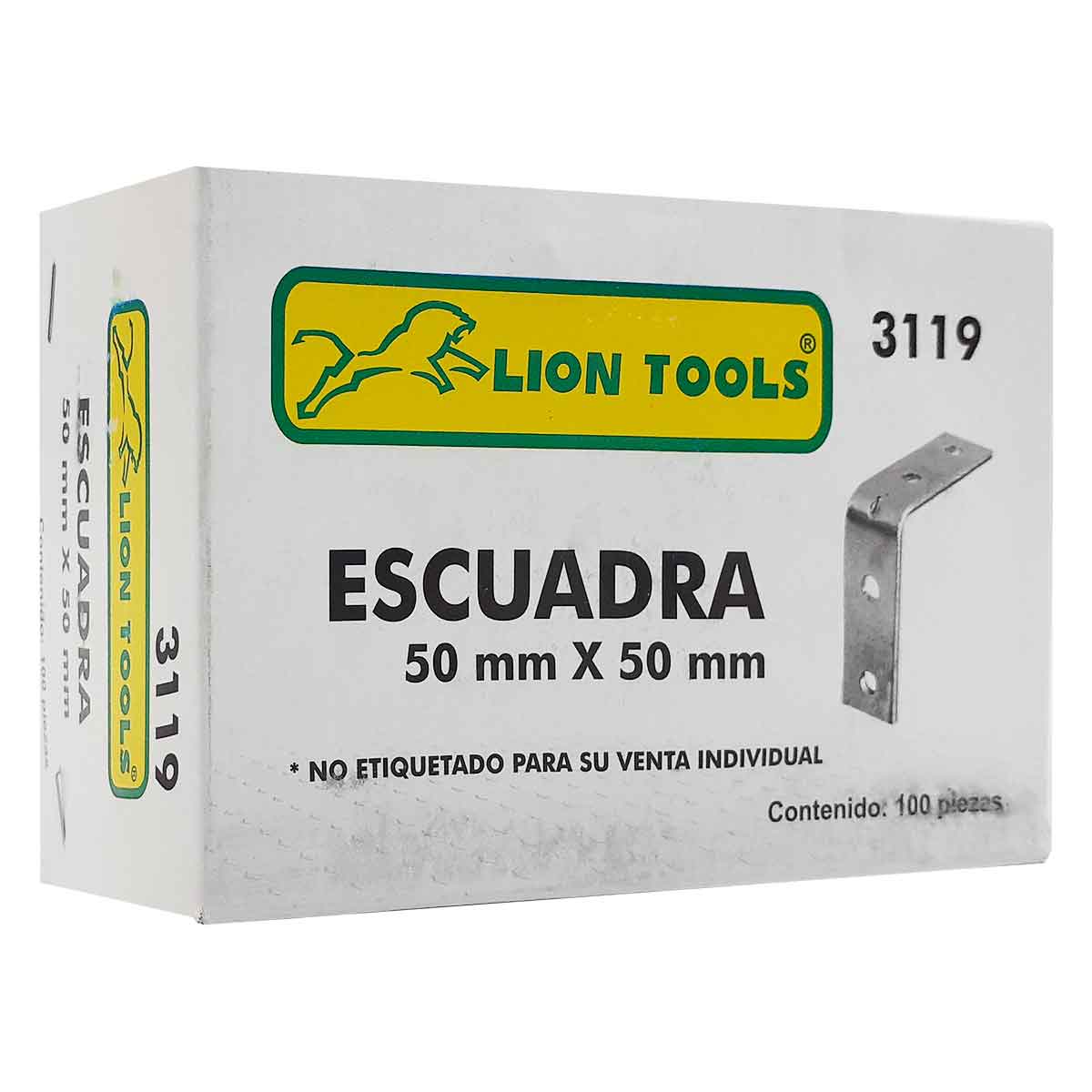 caja con escuadra galvanizado