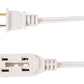 Extension Electrica Domestica Igoto 3m Blanca 2X16 Awg 5 Piezas - Ferreabasto