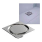 Coladera Instala Facil Acero Inoxidable Fleximatic 2315 Con Check Antiolores FLEXIMATIC Ferreabasto
