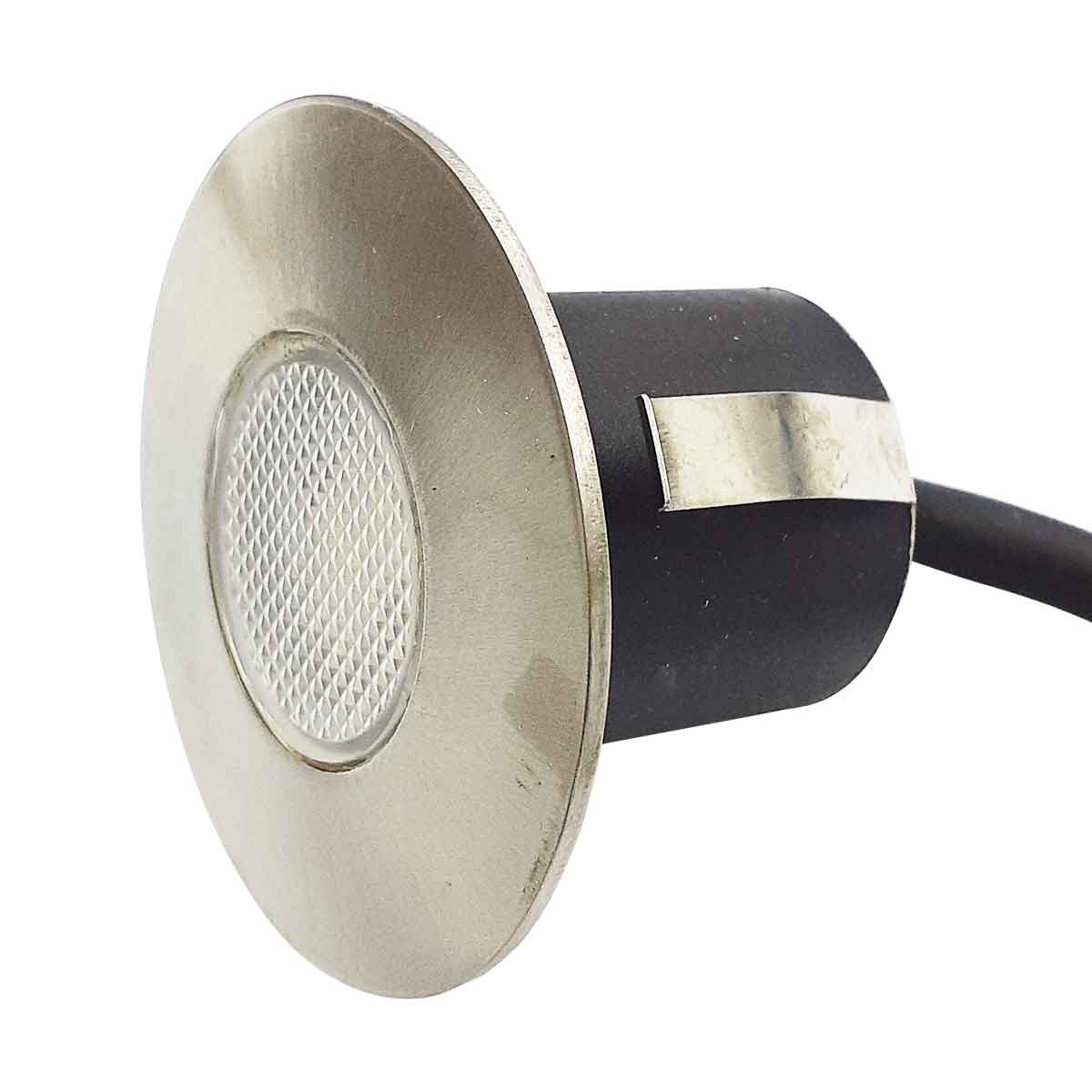 Luminario Led Para Empotrar En Piso Adir 5714 3W Luz Blanca 60mm ADIR Ferreabasto