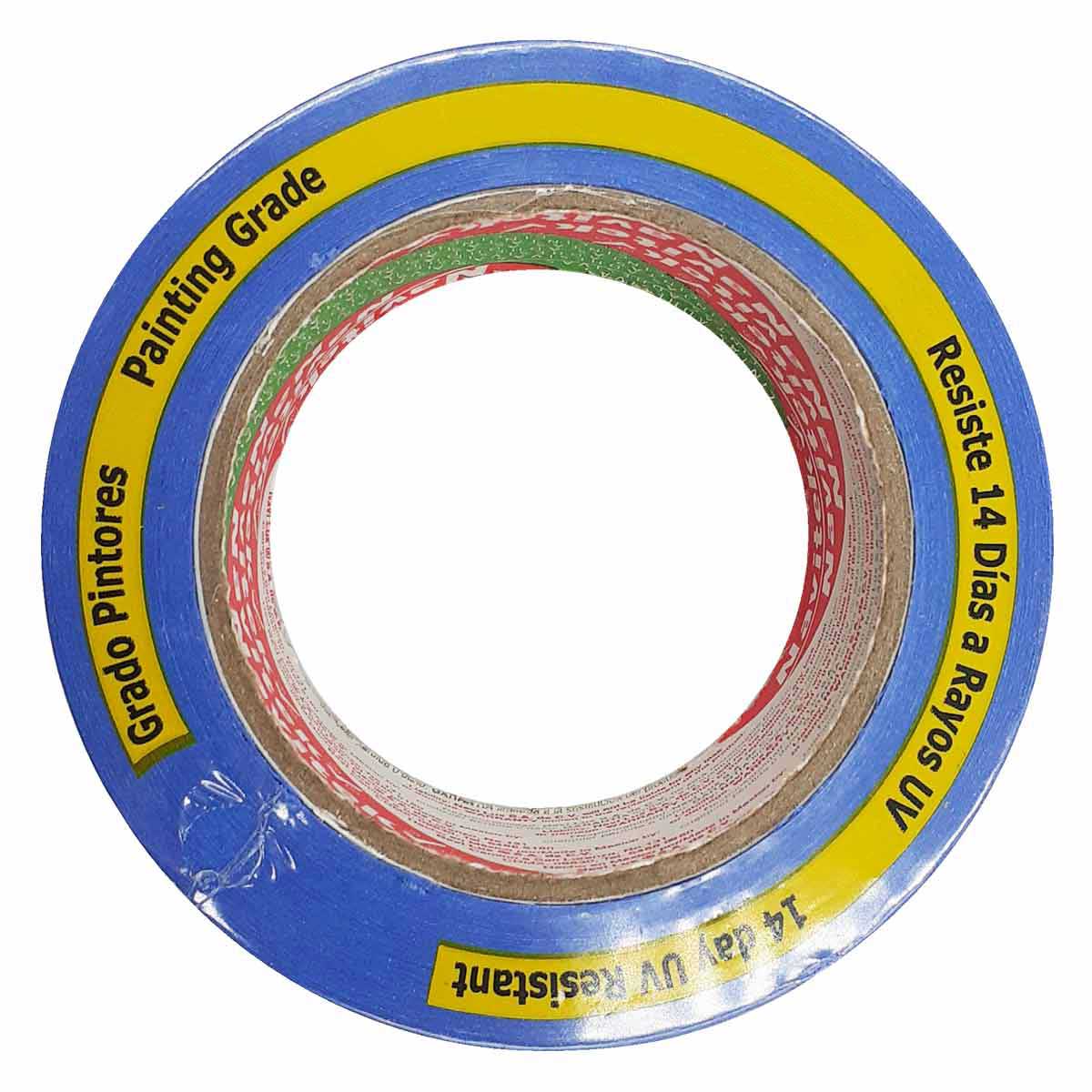 Masking Tape Azul 14 Dias Navitek 140 Para Pintar 48mm x 50m NAVITEK Ferreabasto