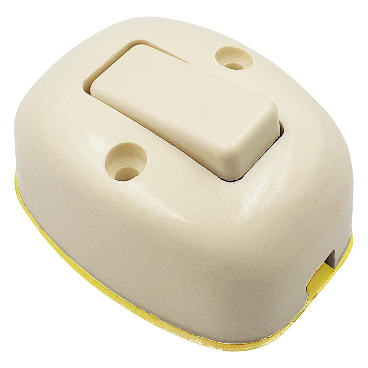 Apagador Sencillo Oval Yeilite Marfil 127V 60Hz 6A 10 Piezas YEILITE Ferreabasto