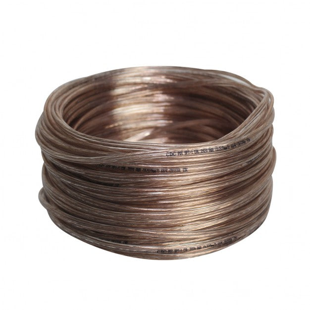 Cable Duplex Audio Cal 18 Transparente 100M 100% Cobre Cdc - Ferreabasto