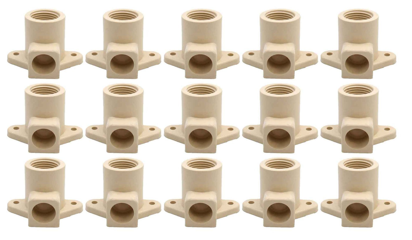 15 PZ Codo 90° Oreja Conector Fijo Cpvc 1/2" Cnx CNX Ferreabasto