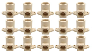 15 PZ Codo 90° Oreja Conector Fijo Cpvc 1/2" Cnx CNX Ferreabasto