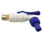 llave de jardin con rosca latonada