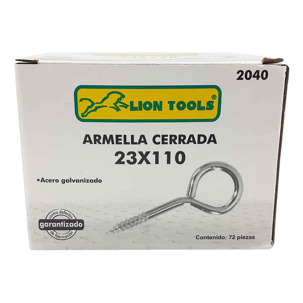 caja de armella cerrada 23x110