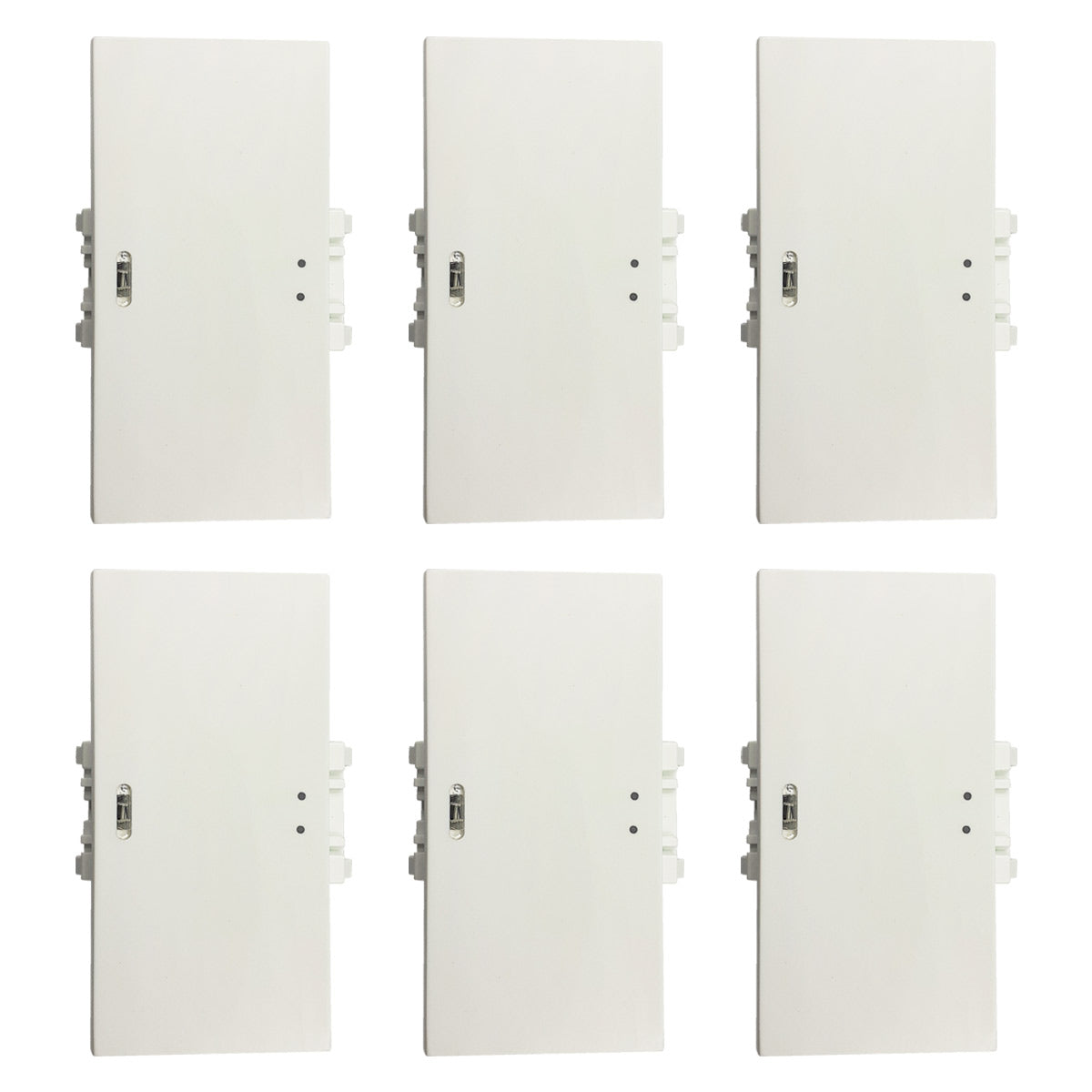 6 apagadores blanco de escalera