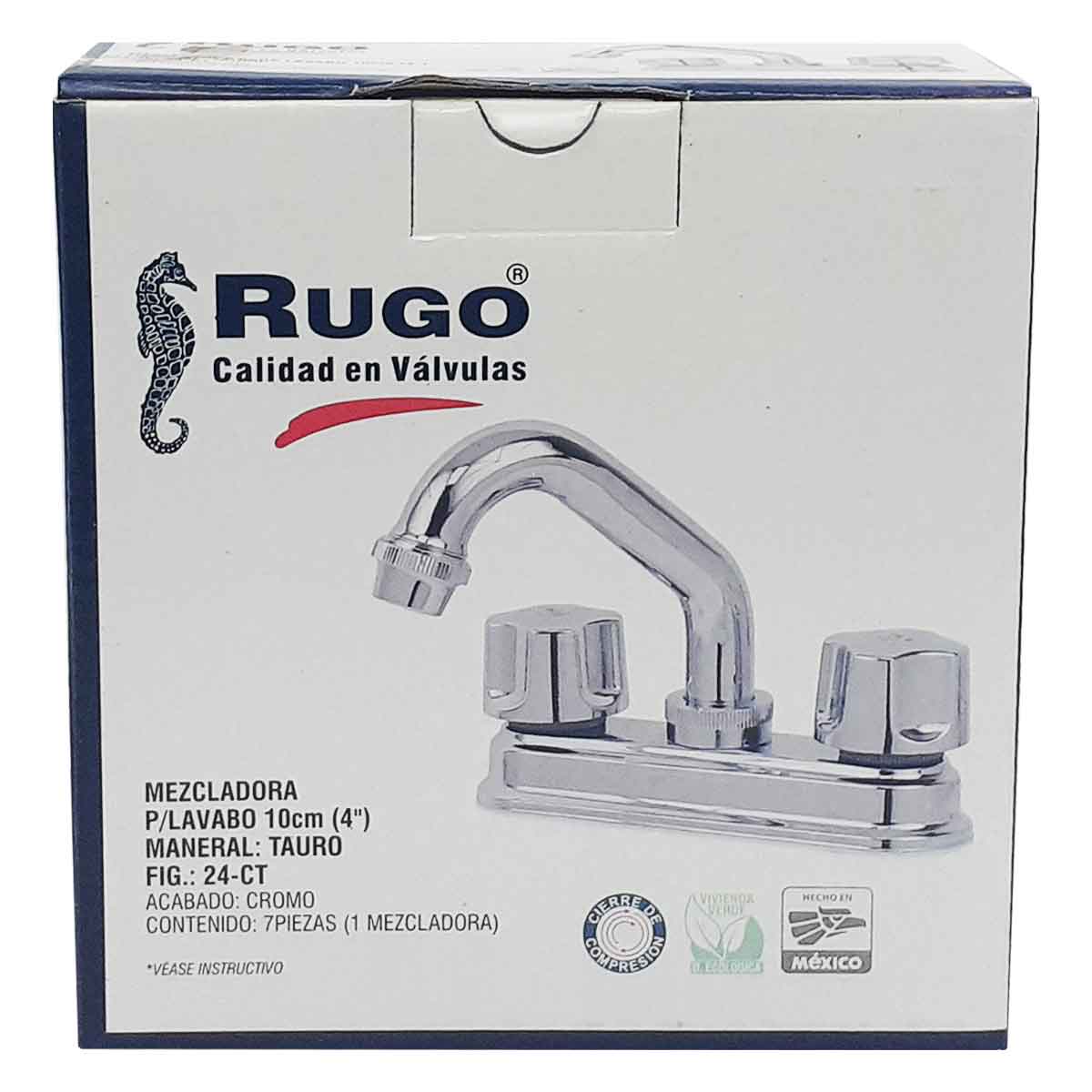 Llave Mezcladora Para Lavabo Económica Rugo 24ct RUGO Ferreabasto