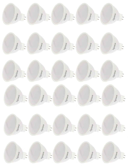 Foco Led Mr16 7W=60W 6500K Luz Fria Nom 30 Piezas Igoto IGOTO Ferreabasto