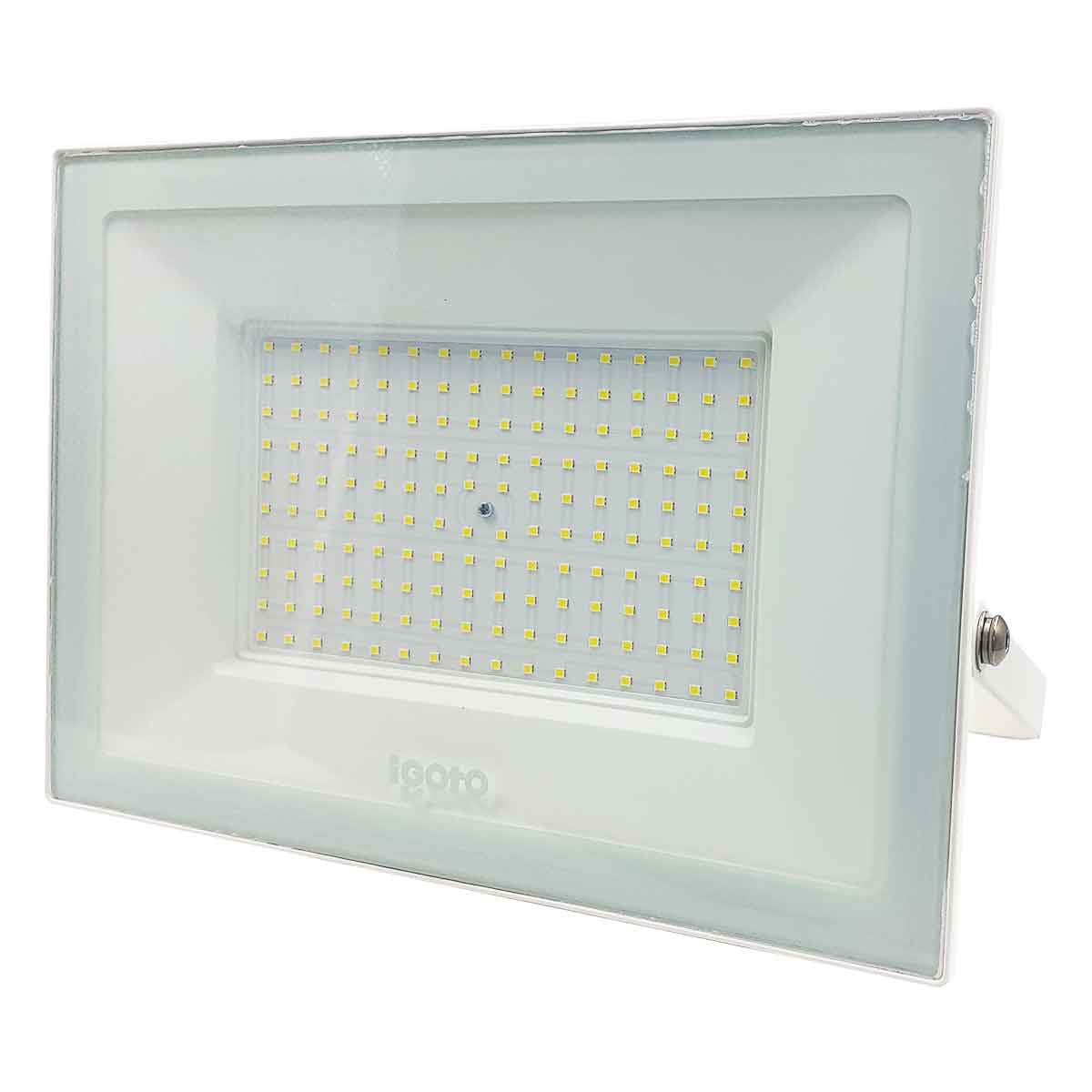 vista lateral reflector led 150w blanco igoto