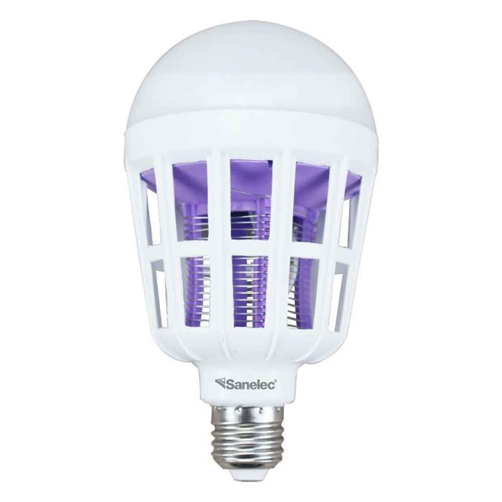 Foco Led 15w Luz Blanca Mata Mosco Insecto 1653 Sanelec SANTUL Ferreabasto