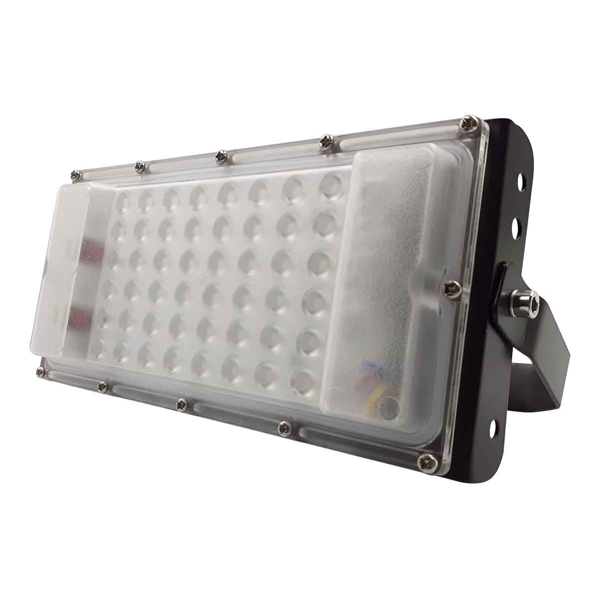 Lampara Led Reflector Megaluz 50W 3600lm Luz Dia Con Mica Opaca MEGALUZ Ferreabasto