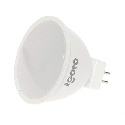Pack 18 Foco Led Mr16 7W=60W 3000K Luz Calida Nom Igoto IGOTO Ferreabasto