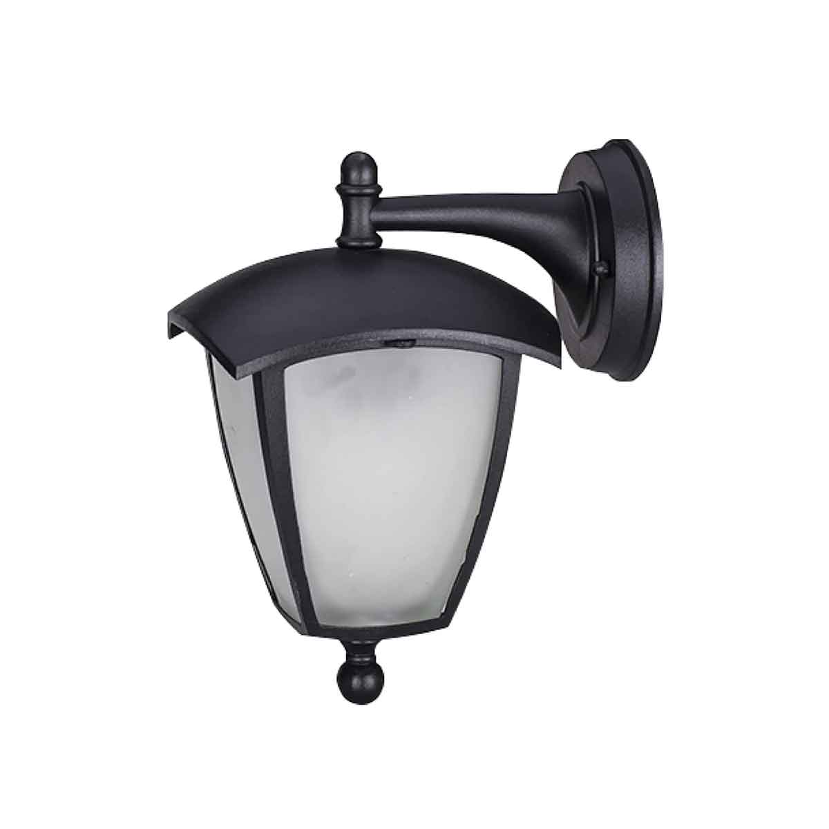 Farol Luminario Arbotante Suspendido Boomer Black Milan Para Pared BOOMER Ferreabasto