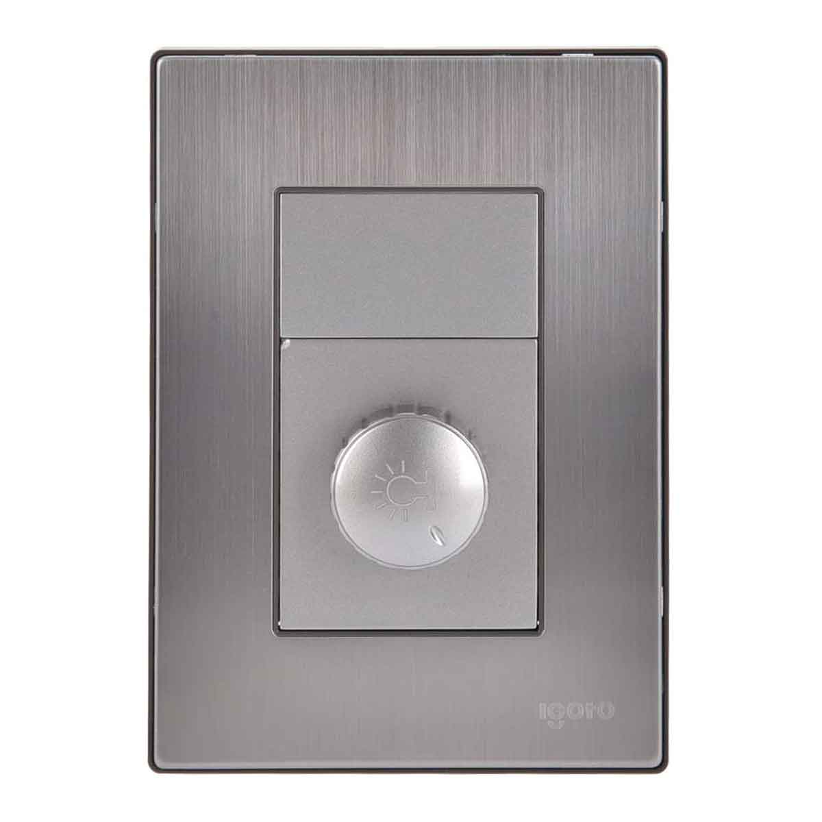 Placa Armada Inoxidable Con Dimmer Igoto IGOTO Ferreabasto