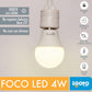 Foco Led G45 4W=25W 3000K Luz Calida Nom Igoto IGOTO Ferreabasto