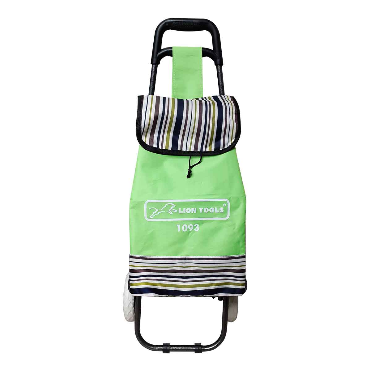 Carrito Para Mandado Multiusos Lion Tools 1093  Plegable Con Bolsa Verde LION TOOLS Ferreabasto