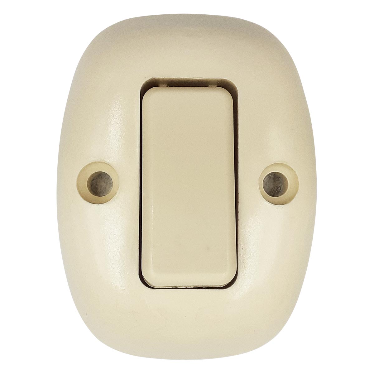 Apagador Sencillo Oval Yeilite Marfil 127V 60Hz 6A 10 Piezas YEILITE Ferreabasto