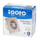 Extractor De Aire Para Baño o Cocina 4'' 15X15CM Igoto IGOTO Ferreabasto