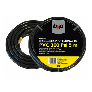 Manguera Profesional Pvc 5m 300psi para Compresor Mp05 Byp BYP Ferreabasto