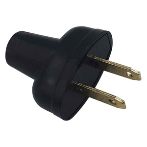 Pack 10 Clavija Ovalada Tipo Royer 127V-15A Vinil Yeilite YEILITE Ferreabasto