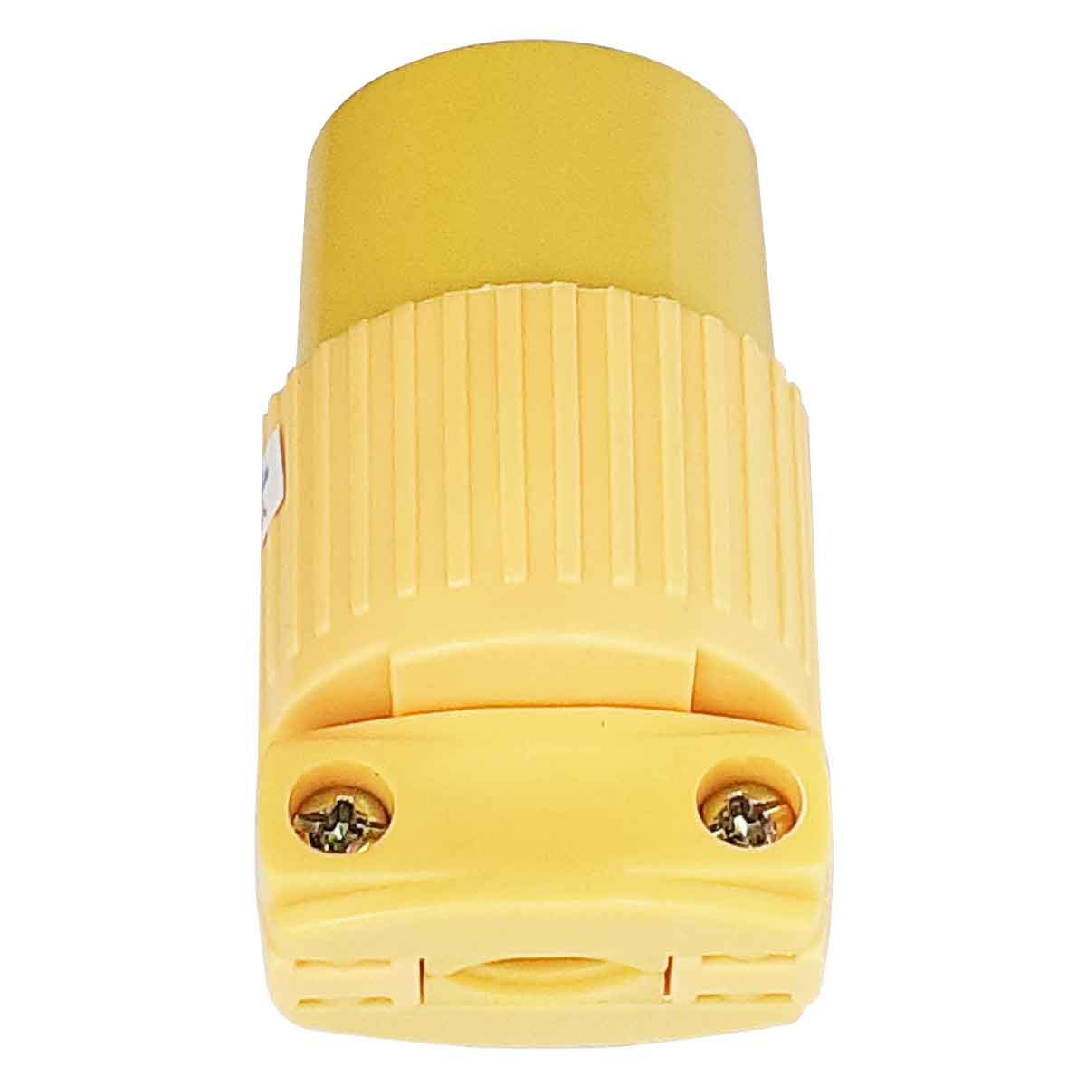 contacto amarillo abrazadera plastico