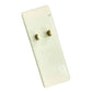 Clavija Con Contacto Triple Aterrizado Baquelita 127V 15A Yeilite 10 Piezas YEILITE Ferreabasto
