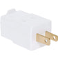 Adaptador Clavija Multicontacto Cubo Triple 15A Blanco Igoto IGOTO Ferreabasto