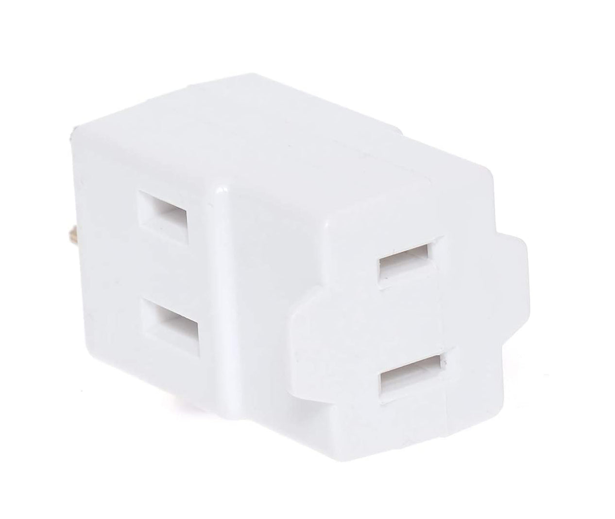 Adaptador Clavija Multicontacto Cubo Triple 15A Blanco Igoto IGOTO Ferreabasto