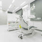 consultorio dental blanco con luces led blancas