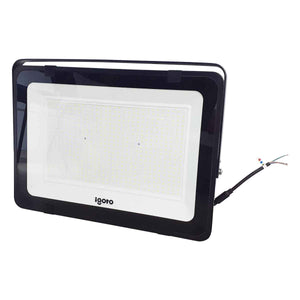 vista lateral reflector led 400w negro igoto