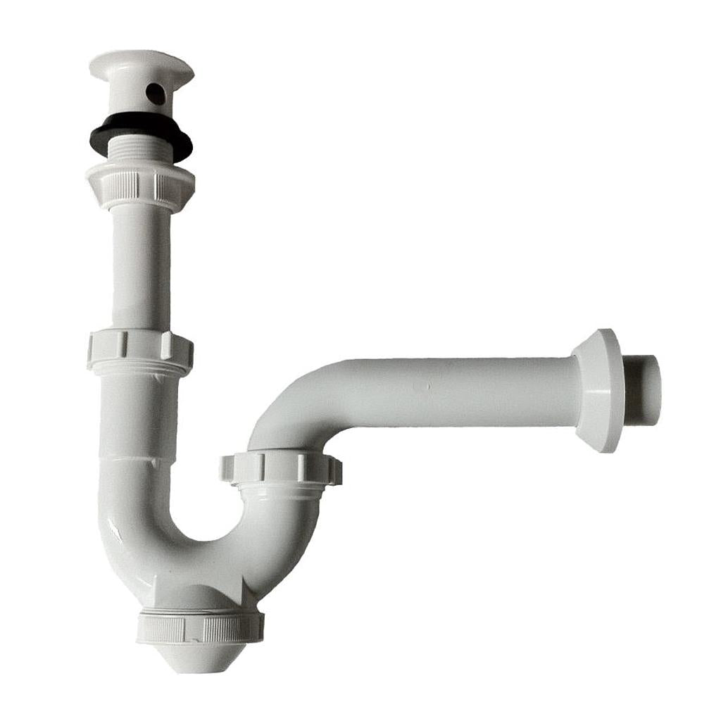 Trampa Cespol Pvc Con Registro Para Lavabo Inreco - Ferreabasto