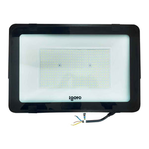 frente reflector led color negro igoto ref300